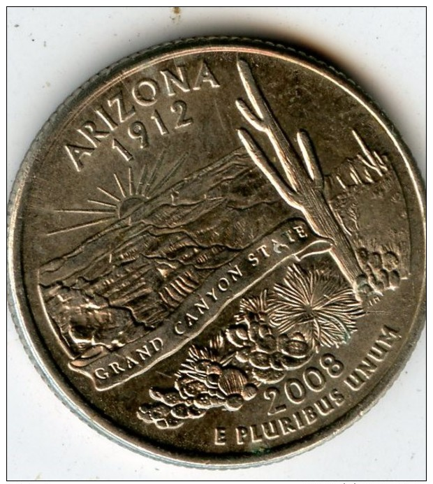 State 2008 Arizona - 1999-2009: State Quarters