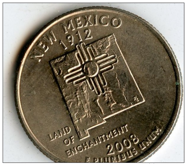 State 2008 New Mixico - 1999-2009: State Quarters
