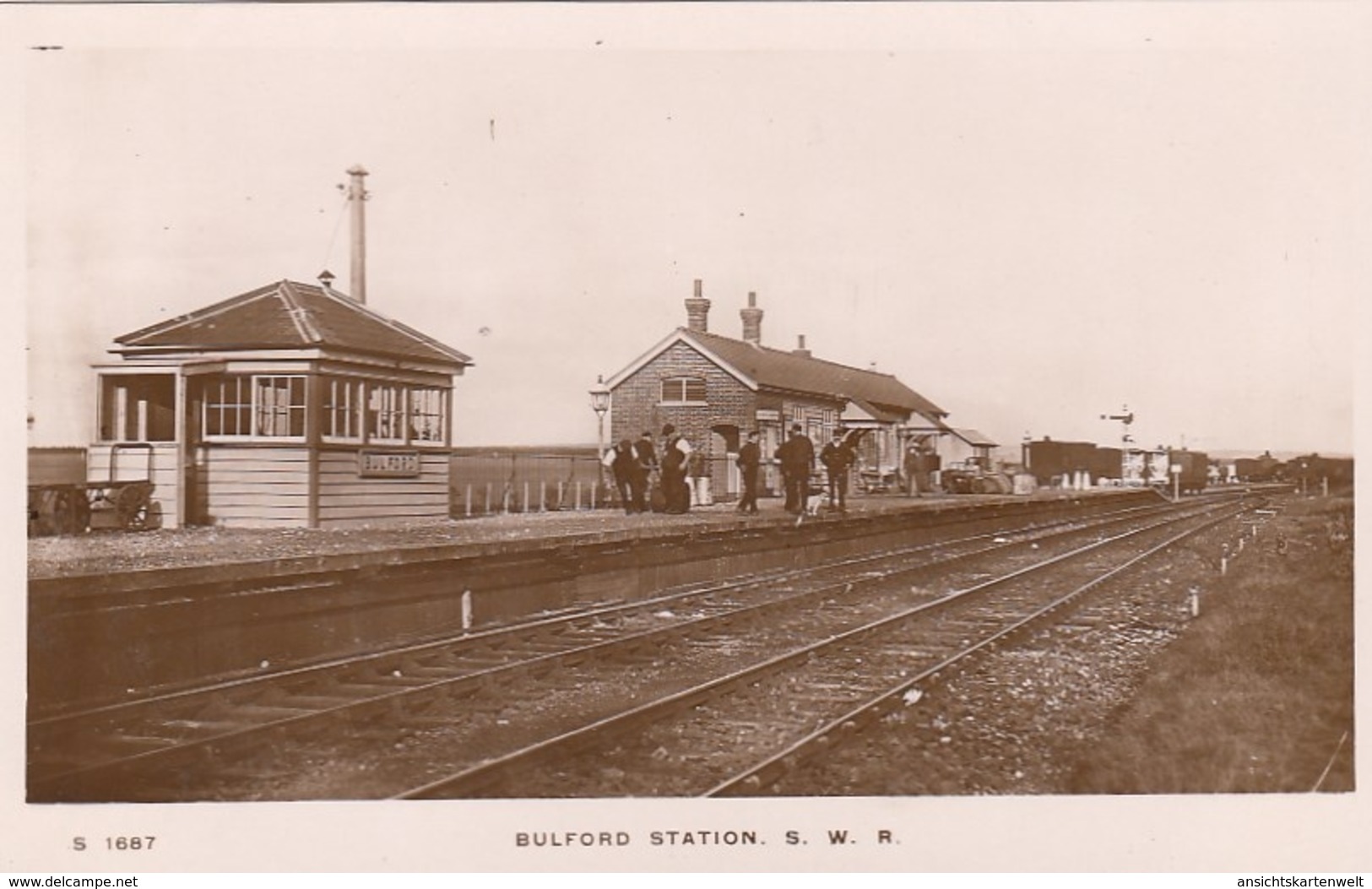 Bulford Station S.W.R. Ngl #F3310 - Other & Unclassified