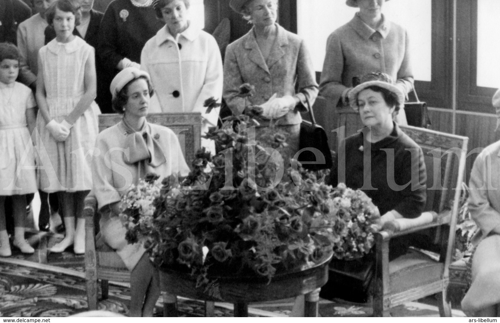 Postcard / ROYALTY / Belgique / België / Reine Fabiola / Koningin / Roi Baudouin / Boudewijn / Yvonne De Gaulle / 1961 - Personnages