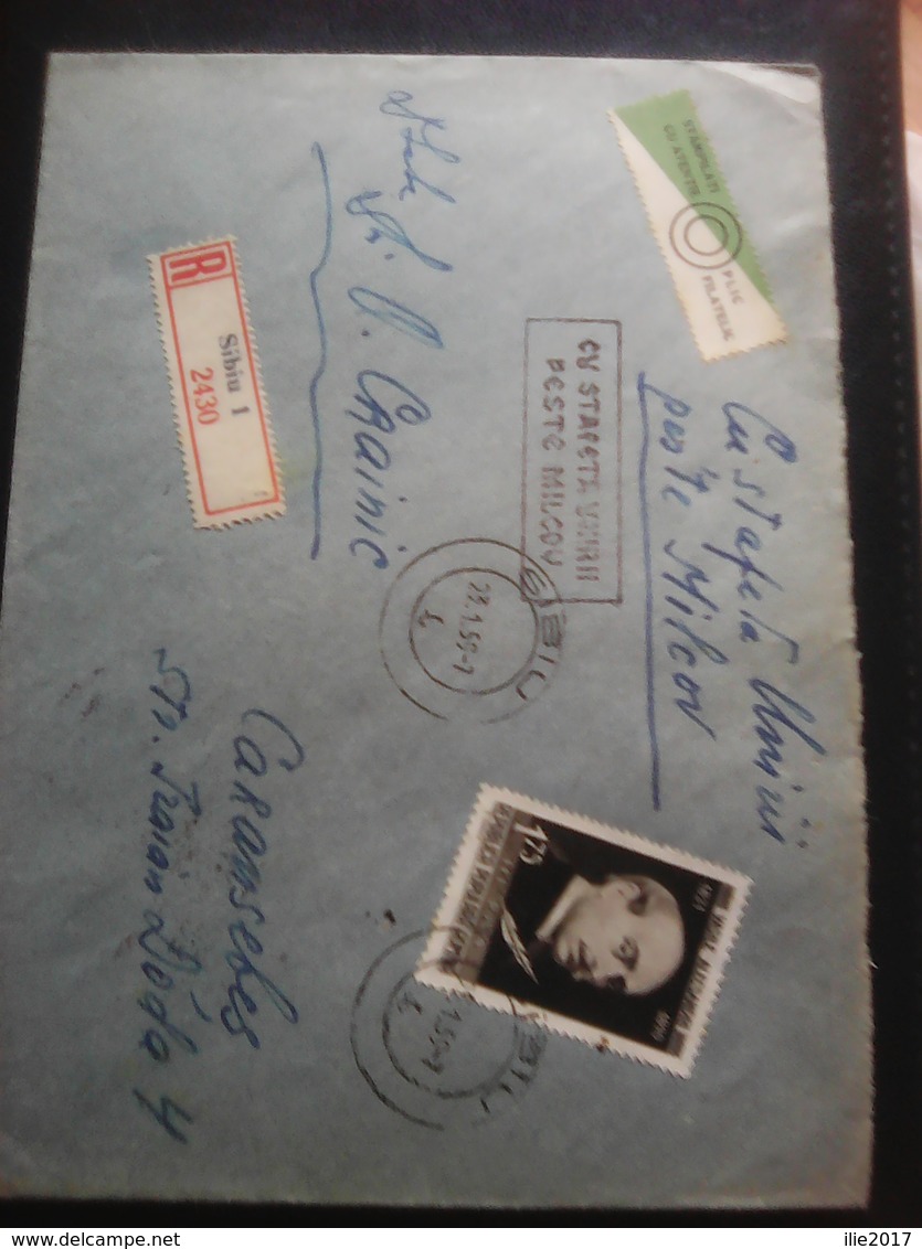 2 Envelopes From Romania, Centenarul Mărcii Poștale Românești - Romania