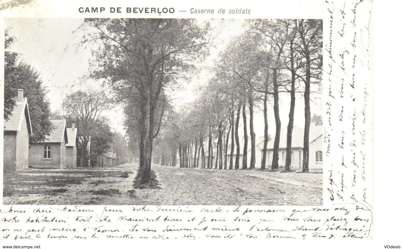 Bourg-Léopold - CPA - Camp De Beverloo - Caserne De Soldats - Andere & Zonder Classificatie