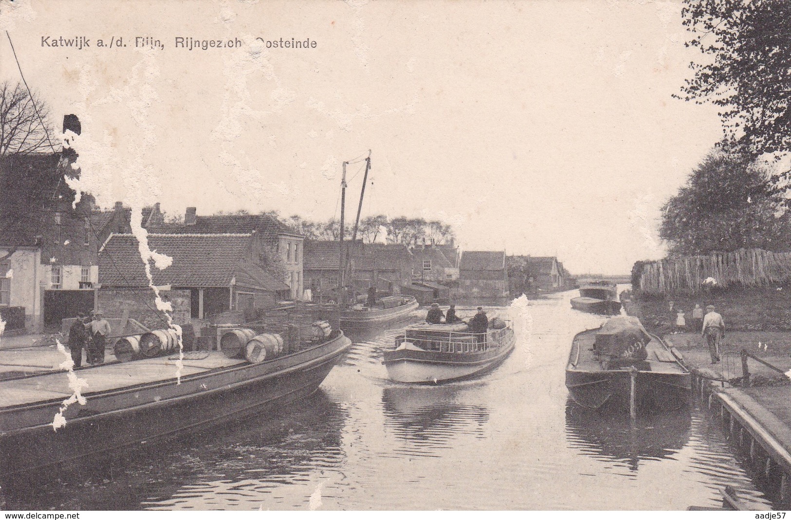 Katwijk Aan De Rijn Rijngezicht Oosteinde 1914 - Andere & Zonder Classificatie