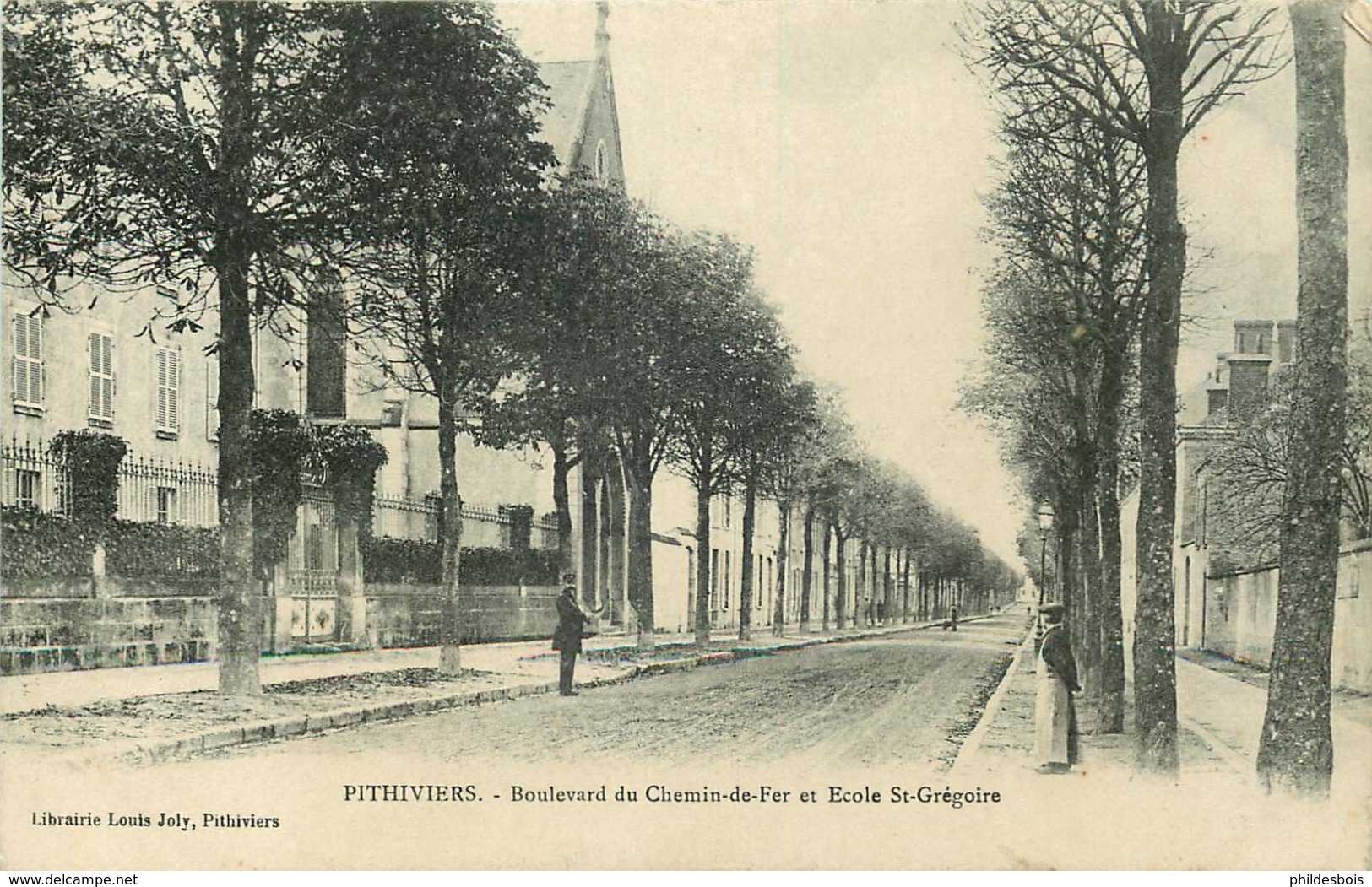 LOIRET  PITHIVIERS  Boiulevard Du Chemin De Fer - Pithiviers