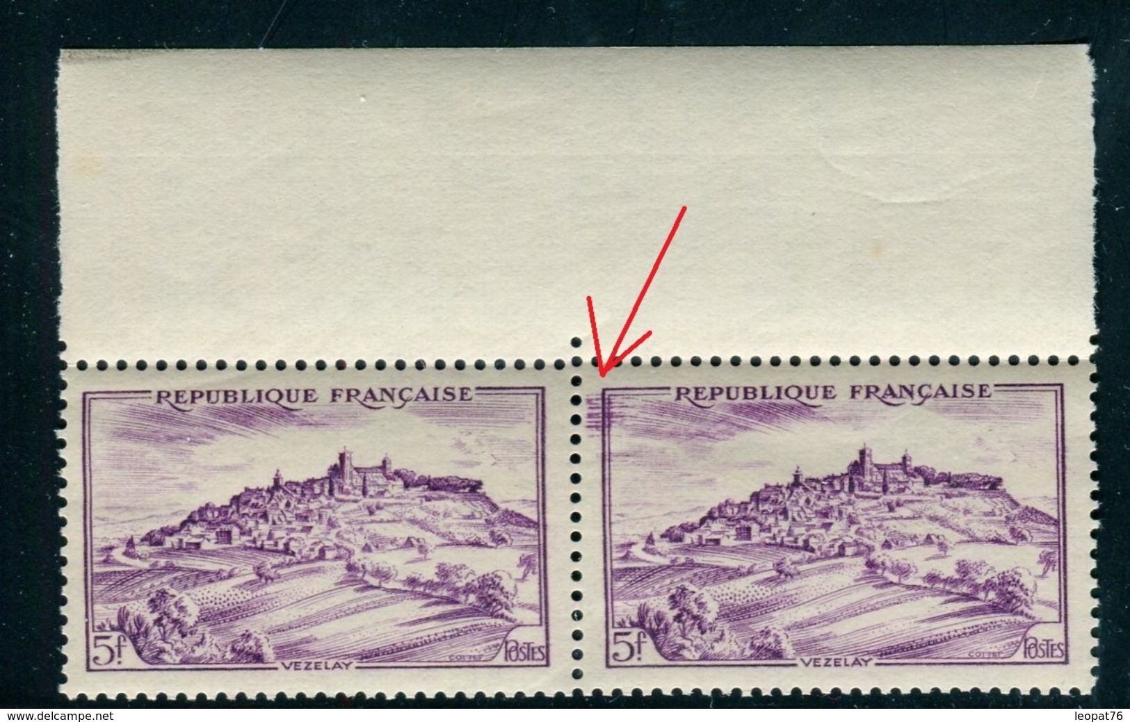 France - N° 759,1 Exemplaire Nuages Sortant Du Timbre Tenant à Normal, Neufs Luxes - Ref V488 - Unused Stamps