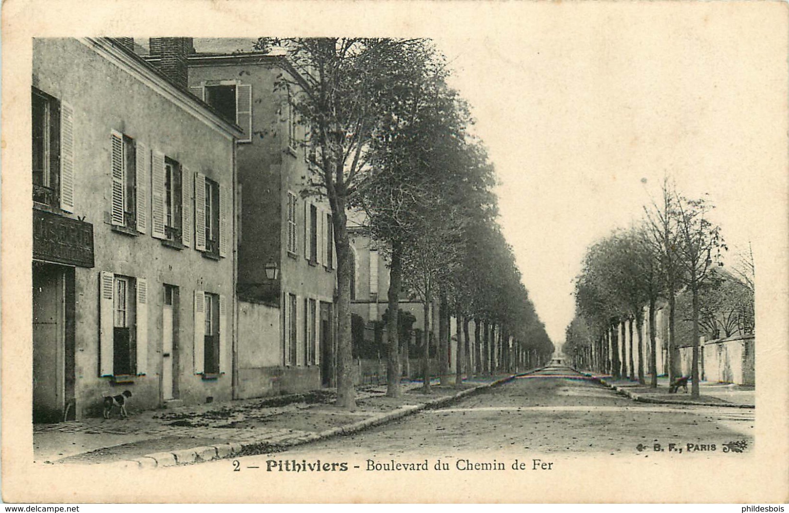 LOIRET  PITHIVIERS  Boulevard Du Chemin De Fer - Pithiviers