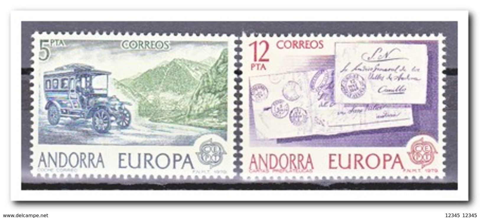 Spaans Andorra 1979, Postfris MNH, Europe, Post - Unused Stamps