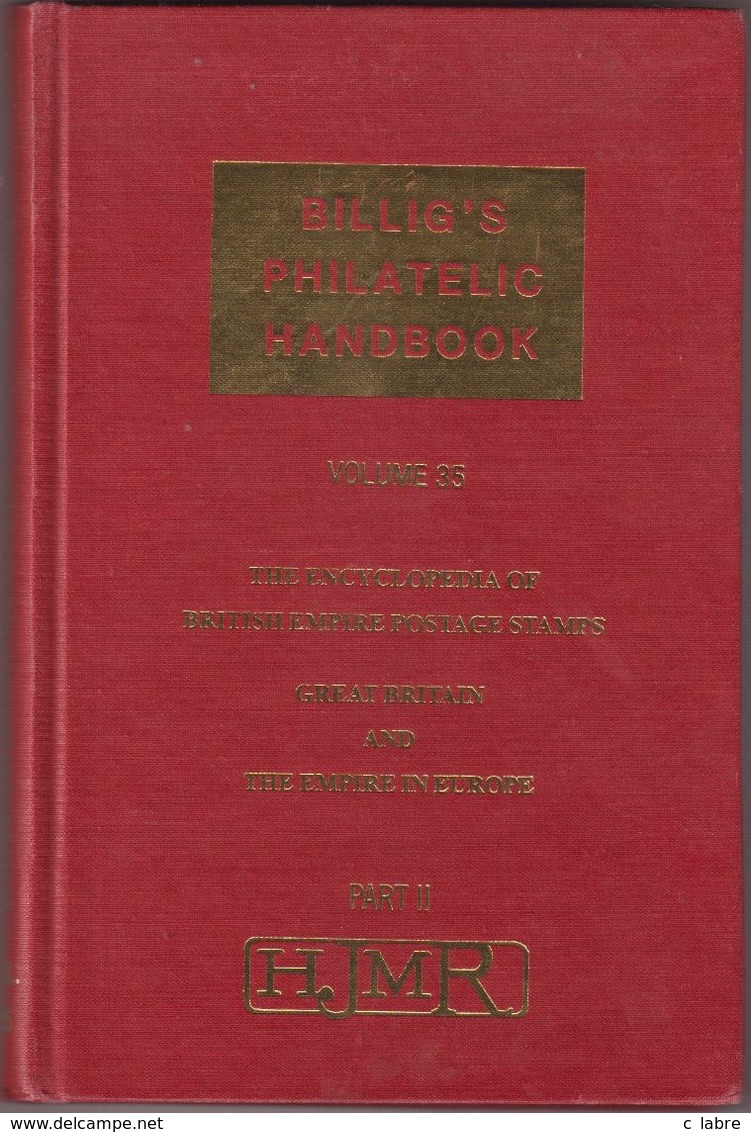 BILLIG'S PHILATELIC HANDBOOK : VOLUME 35. FRITZ BILLIG . - Autres & Non Classés