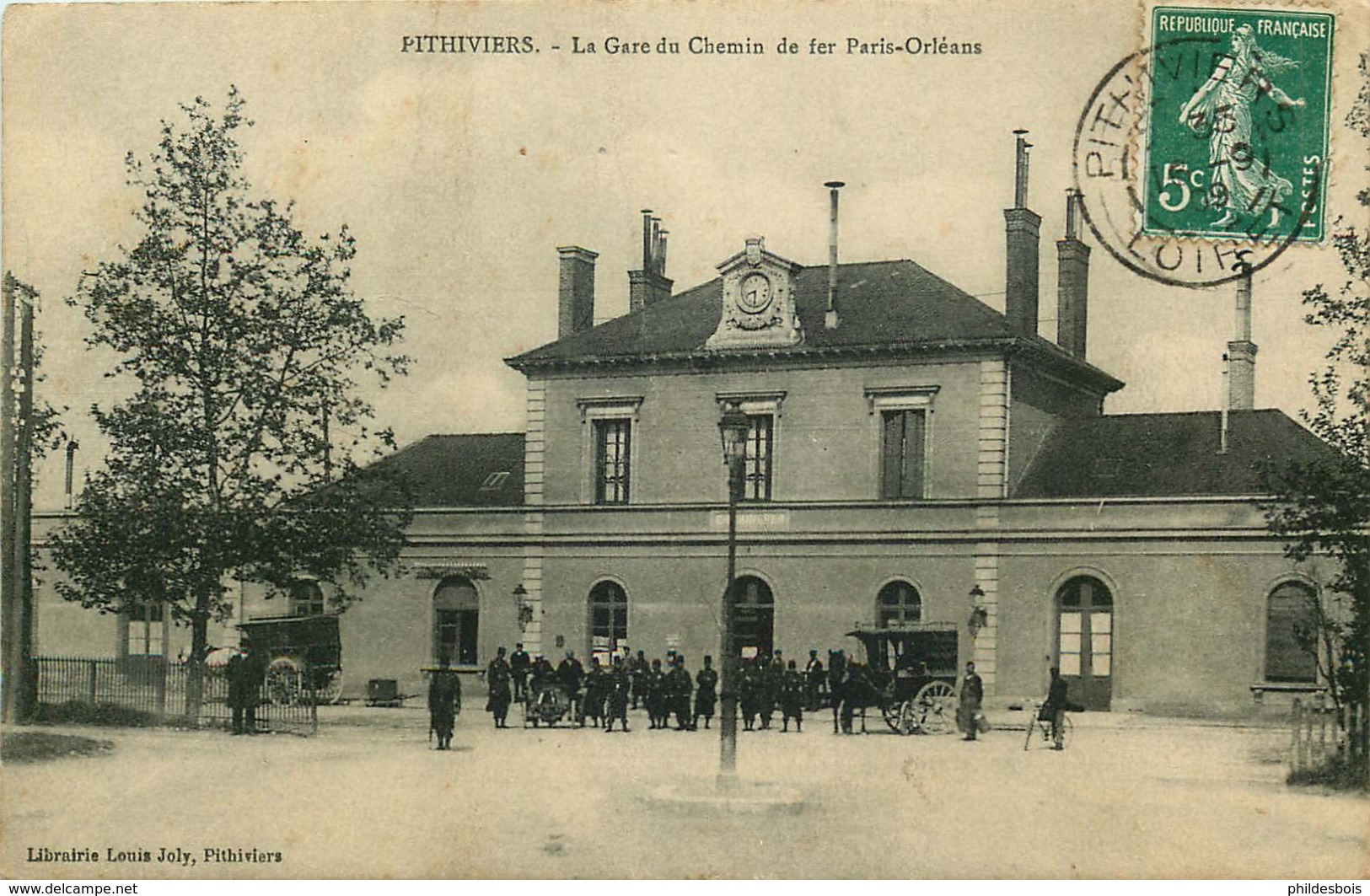 LOIRET  PITHIVIERS  La Gare Du Chemin De Fer - Pithiviers