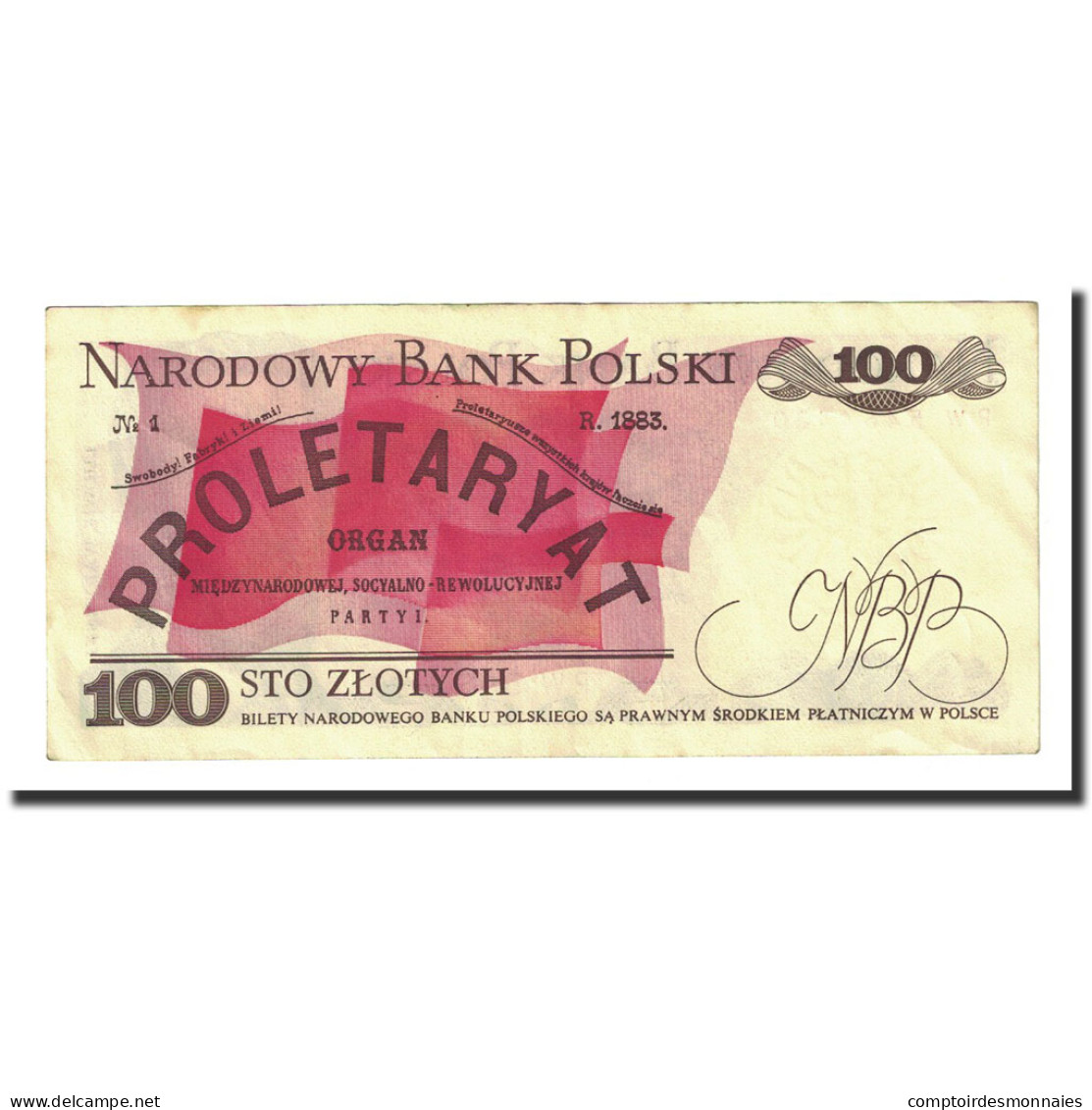 Billet, Pologne, 100 Zlotych, 1986-06-01, KM:143e, TTB - Pologne