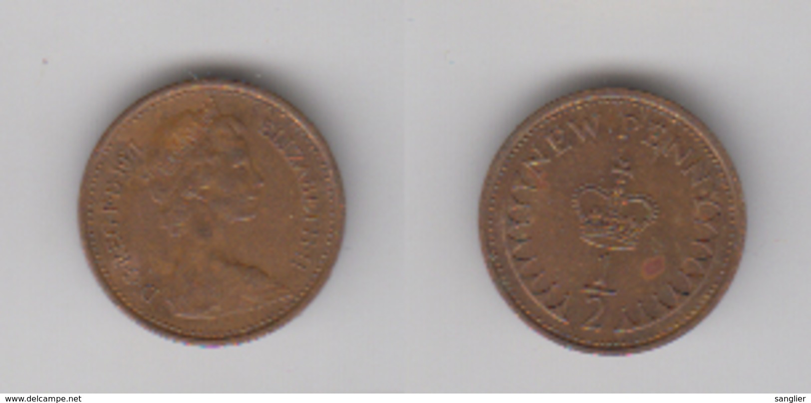 1/2 PENNY 1971 - 1/2 Penny & 1/2 New Penny