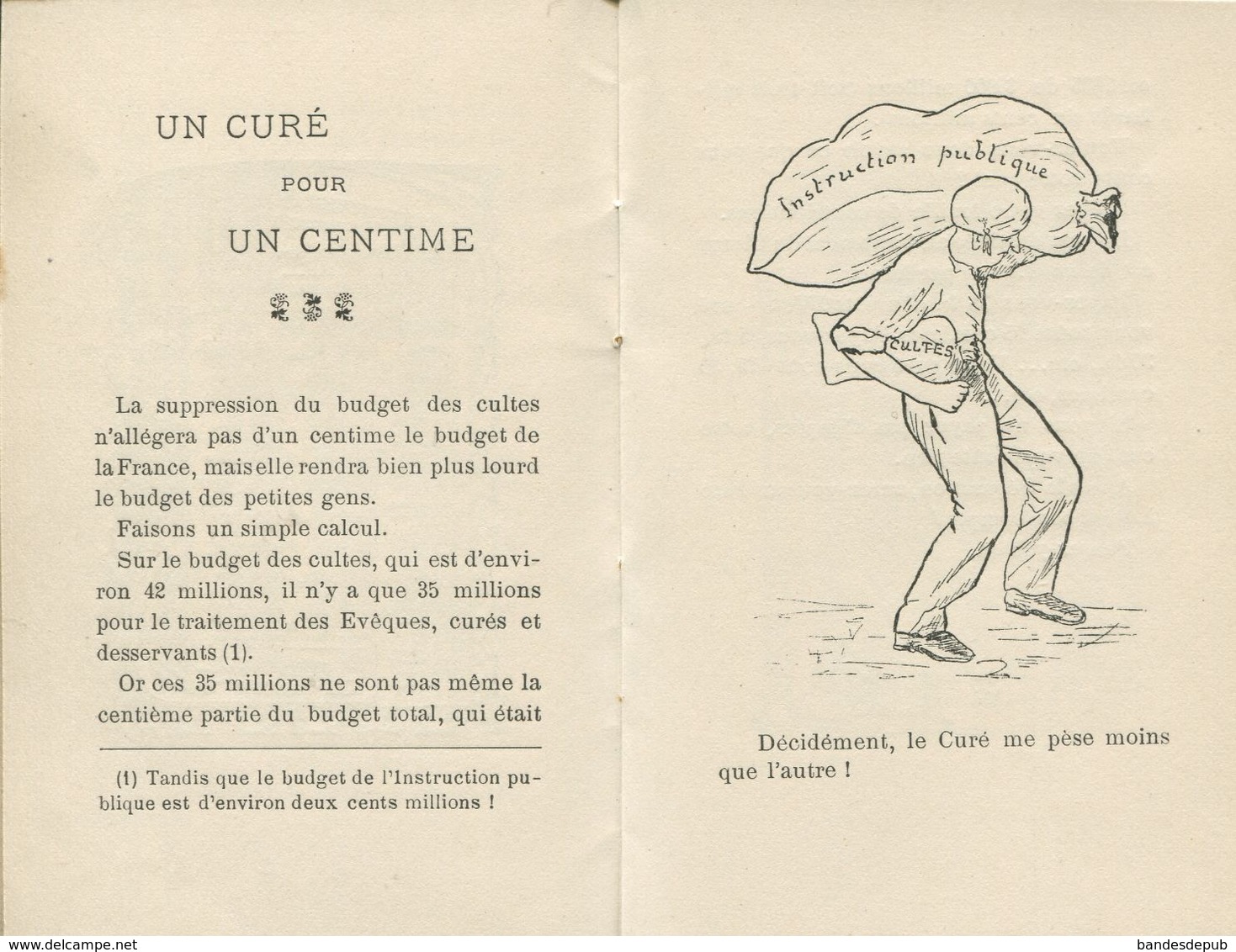 CALENDRIER 1906  Supplément Chronique Des Vosges 1er Avril 1906 Imp Cuny ST DIE Calendrier Illustré Politique - Small : 1901-20