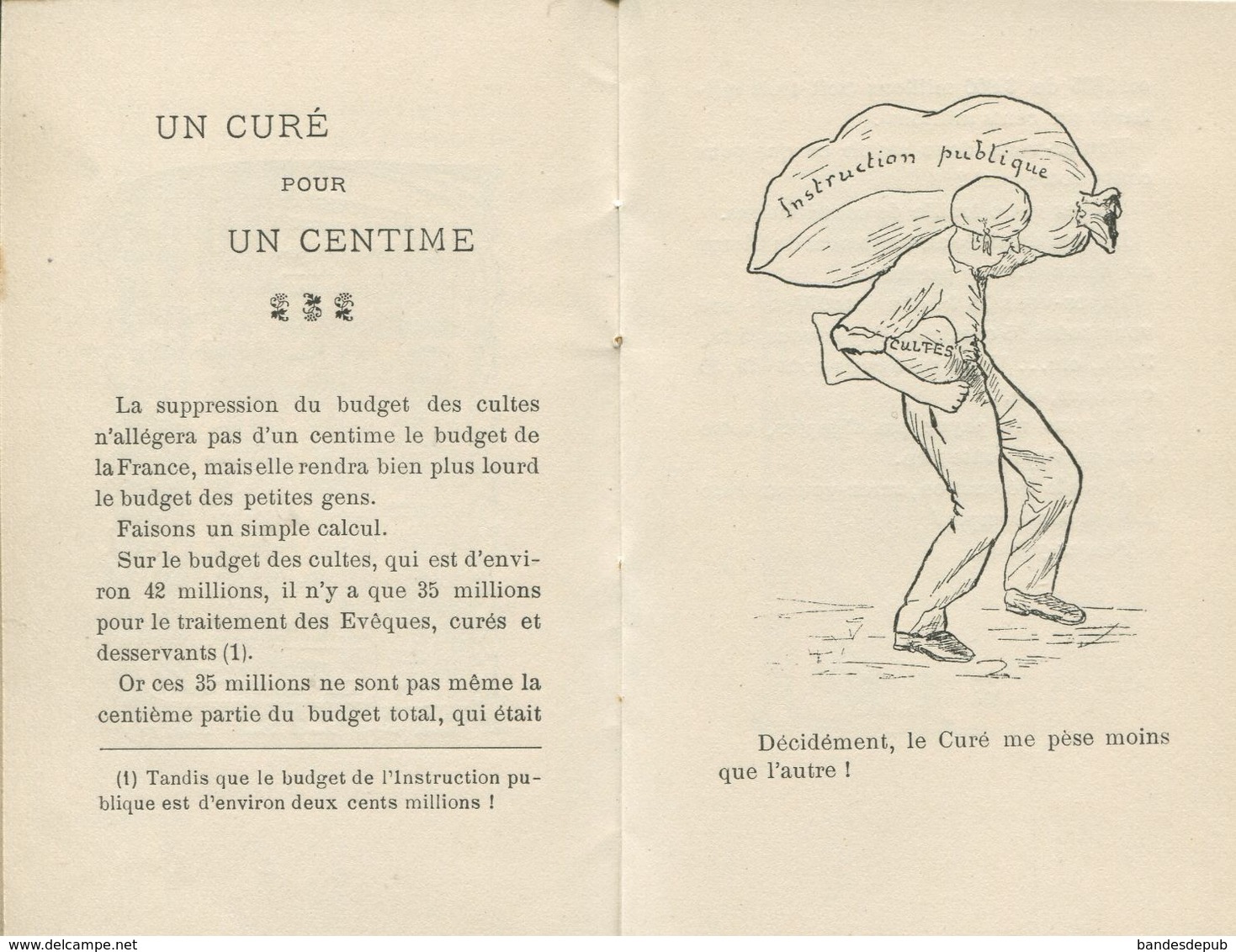 CALENDRIER 1906  Supplément Chronique Des Vosges 1er Avril 1906 Imp Cuny ST DIE Calendrier Illustré Politique - Kleinformat : 1901-20