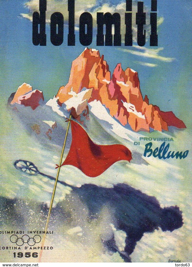 CORTINA D'AMPEZZO 1956 - Sport Invernali