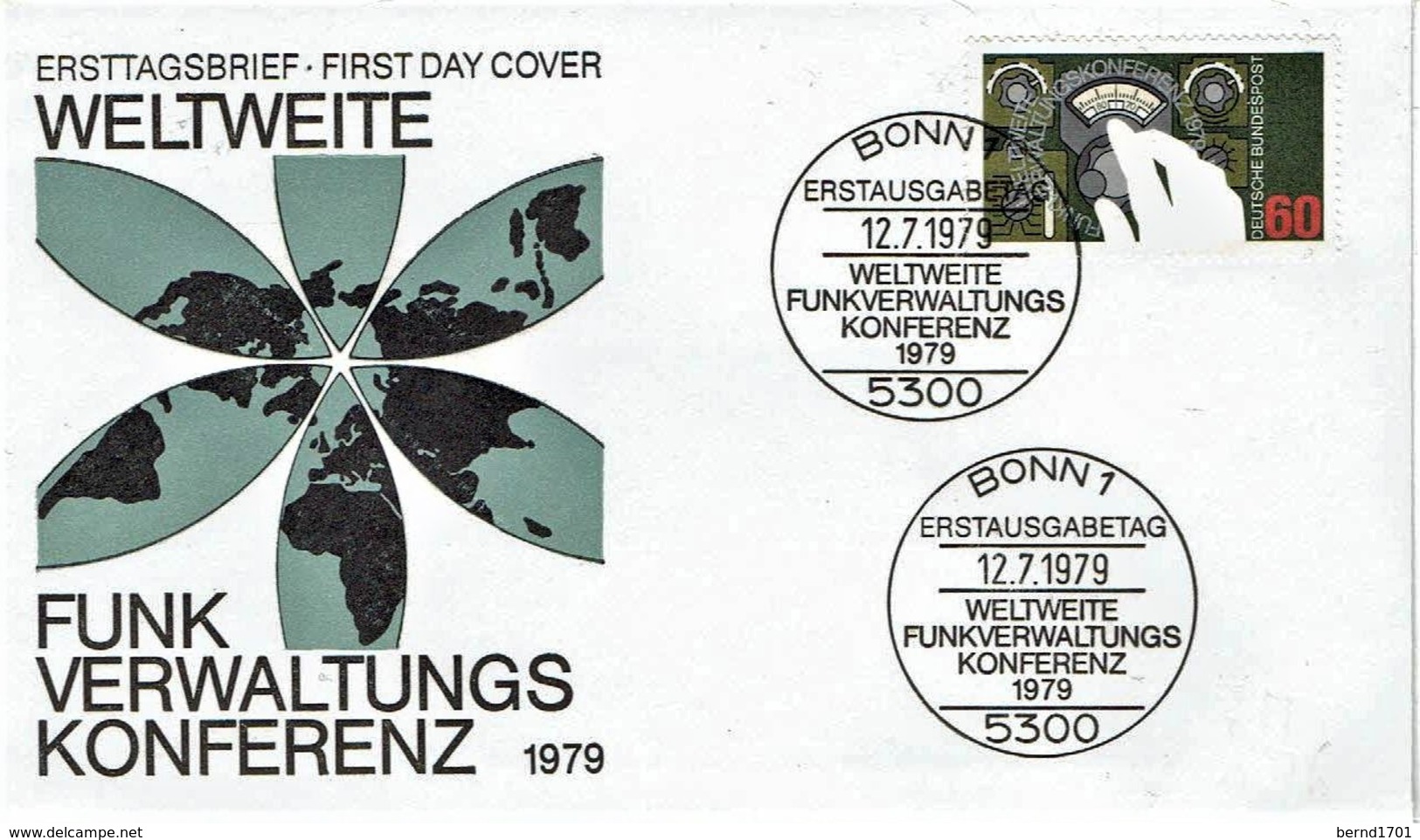 Germany - Mi-Nr 1015 FDC (O1234)- - 1971-1980