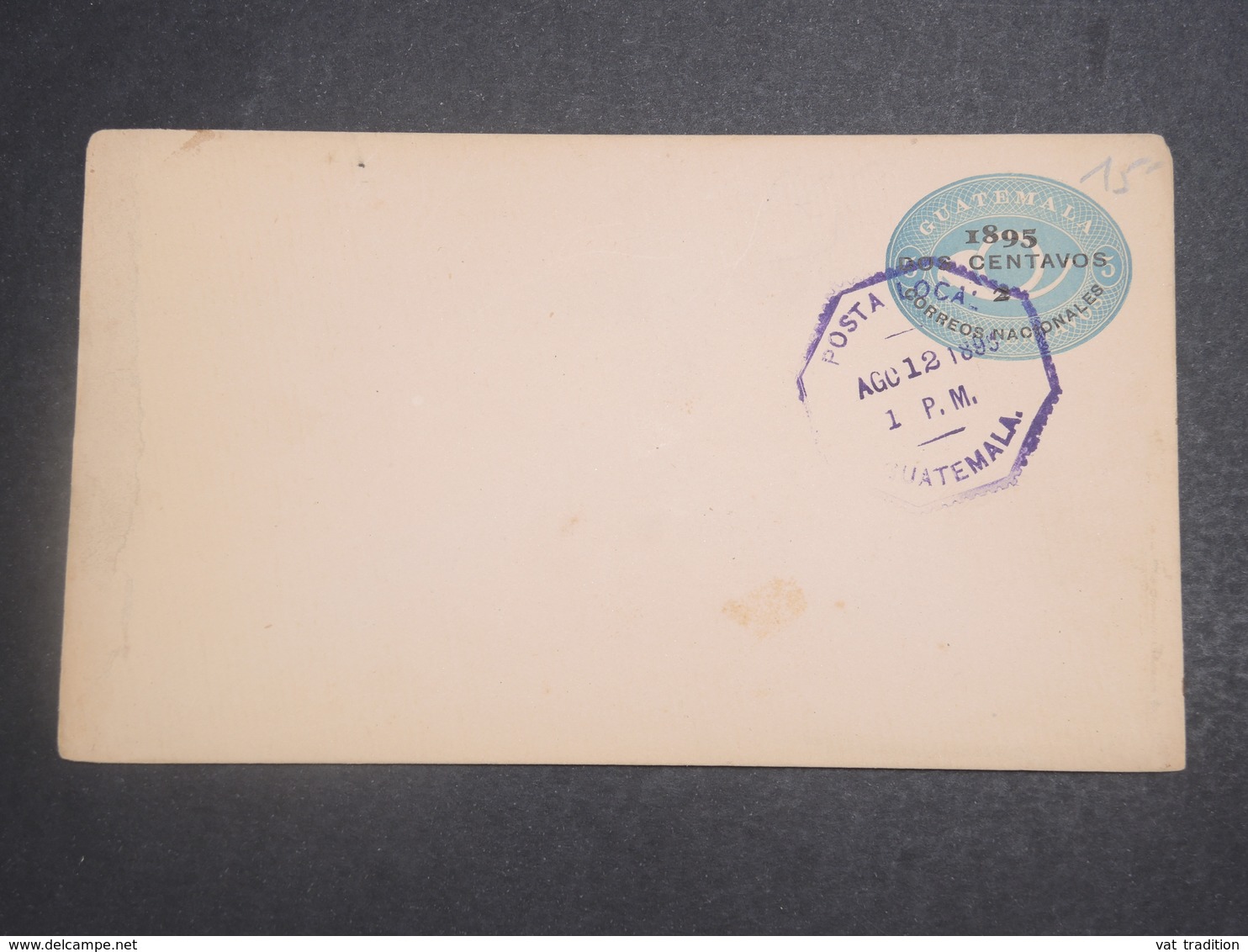 GUATEMALA - Entier Postal , Oblitération Poste Local En 1895 - L 15139 - Guatemala