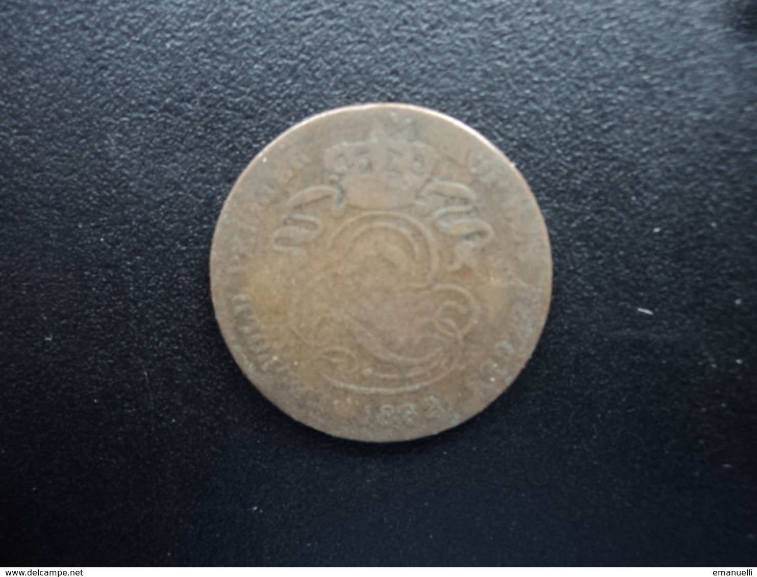 BELGIQUE : 2 CENTIMES  1862  KM 4.2    B+ - 2 Cent