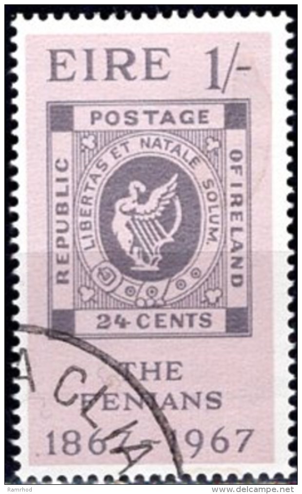 IRELAND 1967 Centenary Of Fenian Rising - 1s.24c. Fenian Stamp Essay FU - Usati