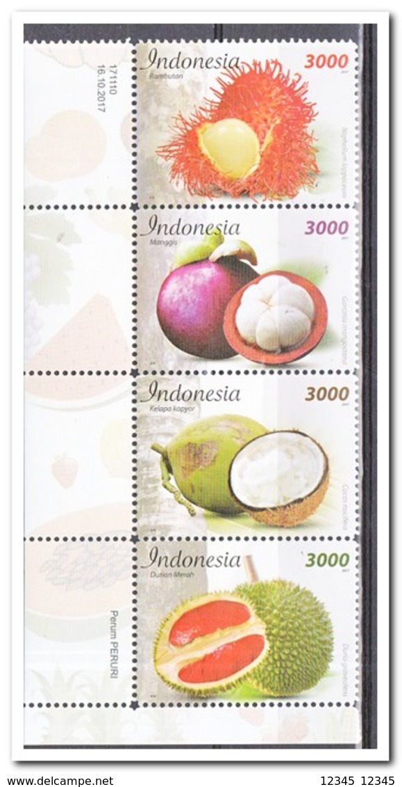 Indonesië 2017, Postfris MNH, Fruit - Indonesië