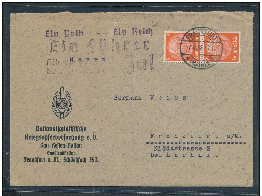 D.-Reich Stempel  -Beleg ....   (ze7975  ) Siehe Scan - Briefe U. Dokumente