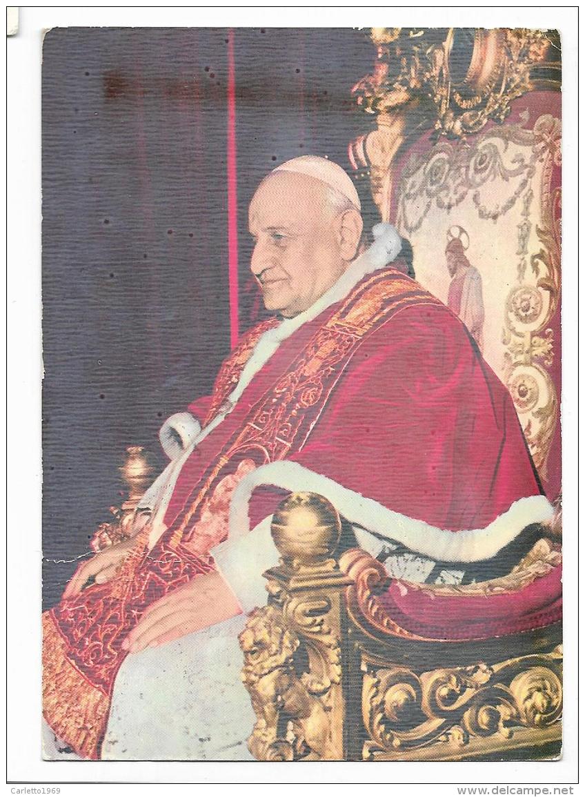 PAPA GIOVANNI PAOLO XXIII - VIAGGIATA FG - Popes