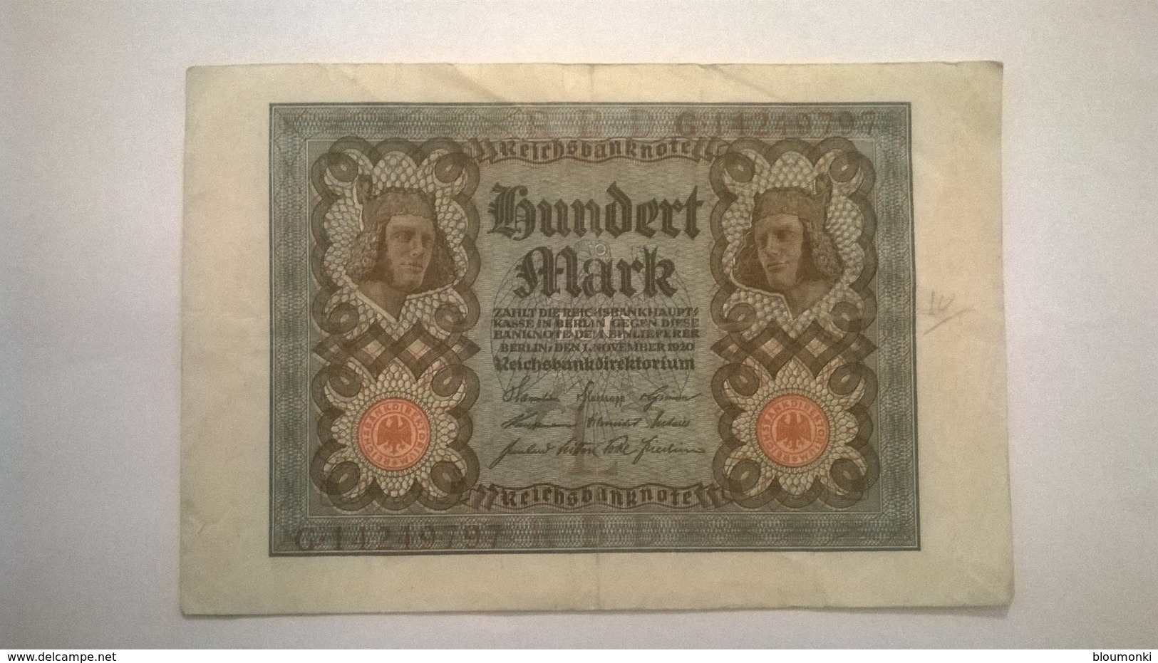 Lot De 10  Billets De Banque ALLEMAGNE  Marks / Reichsbanknote - Colecciones