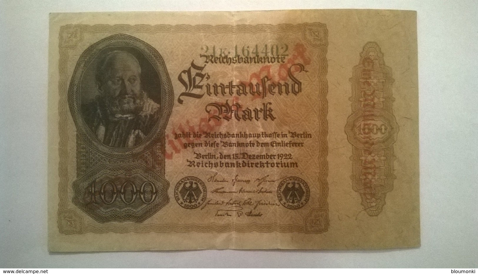 lot de 10  billets de banque ALLEMAGNE  Marks / reichsbanknote