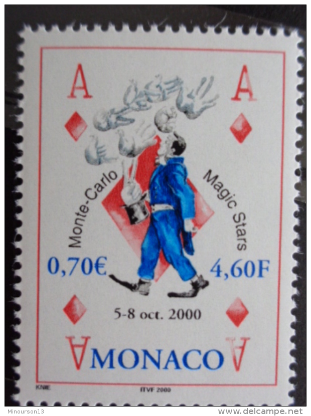 MONACO 2000 Y&amp;T N° 2264 ** - MONTE CARLO MAGIC STARS - Neufs