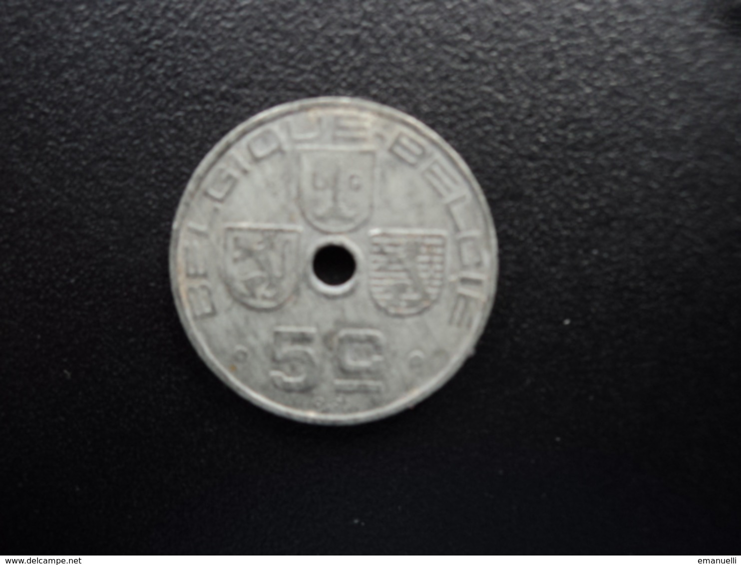 BELGIQUE : 5 CENTIMES  1943  KM 123   TB+ - 5 Cents