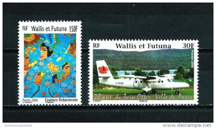 Wallis Y Futuna  N&ordm; Yvert  662/3  En Nuevo - Nuevos