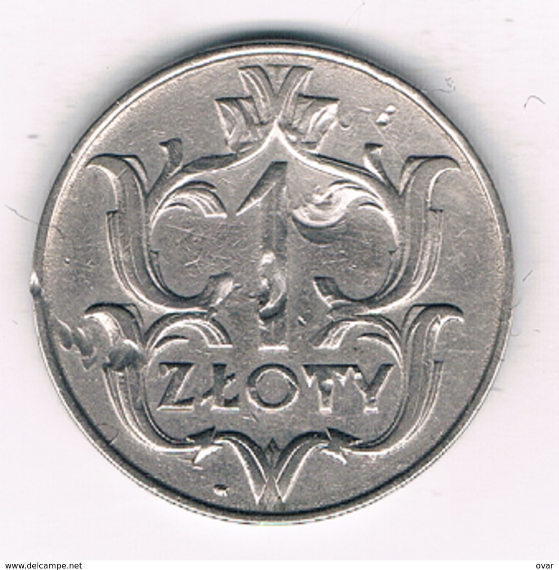 1 ZLOTY 1929 POLEN /1640G/ - Pologne