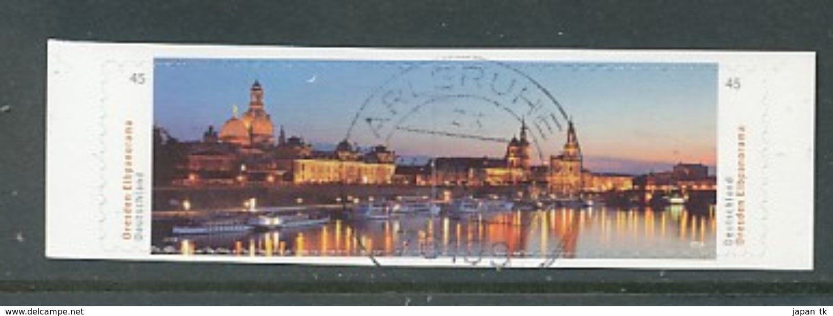 GERMANY  Mi.Nr. 3073-3074 Blick über Die Elbe Auf Die Historische Innenstadt Dresdens   - Used - Gebraucht