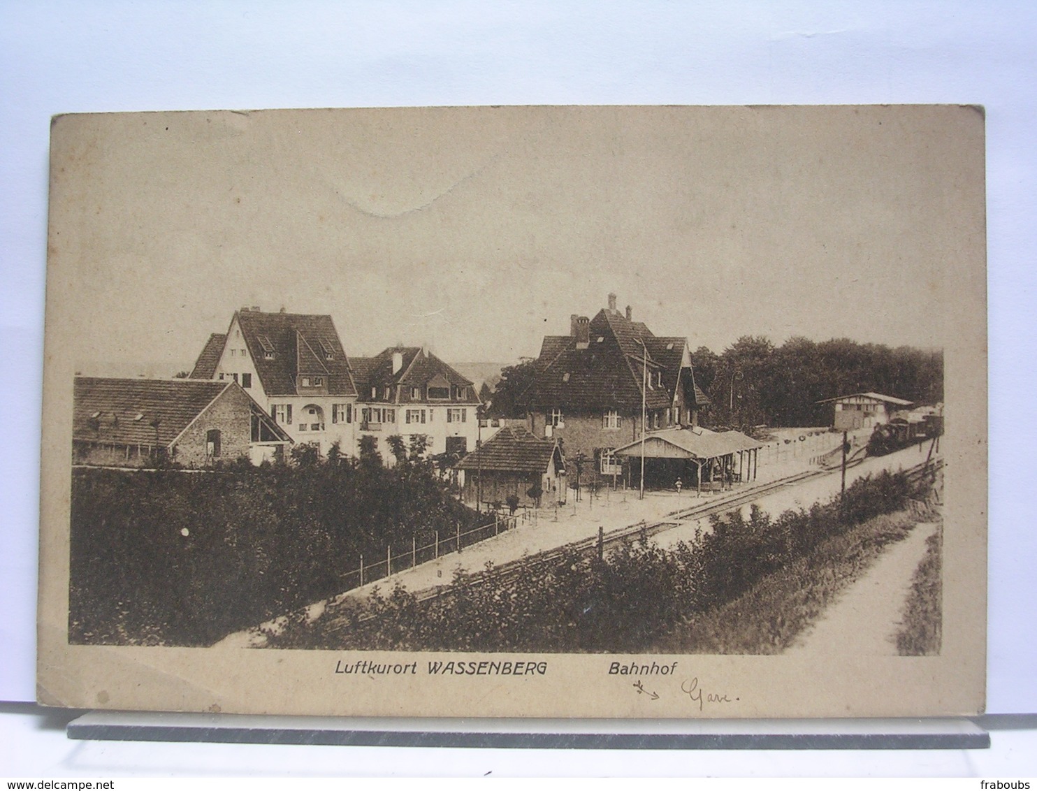 ALLEMAGNE - LUFTKURORT WASSENBERG - BAHNHOF - 1919 - Heinsberg