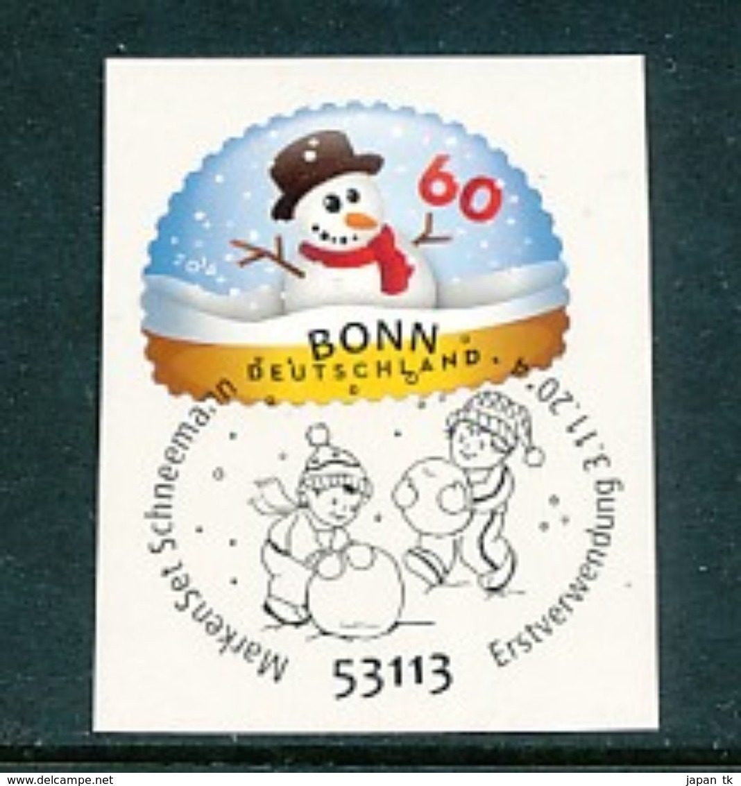 GERMANY  Mi.Nr. 3113 Schneemann - ESST Bonn - Used - Gebraucht