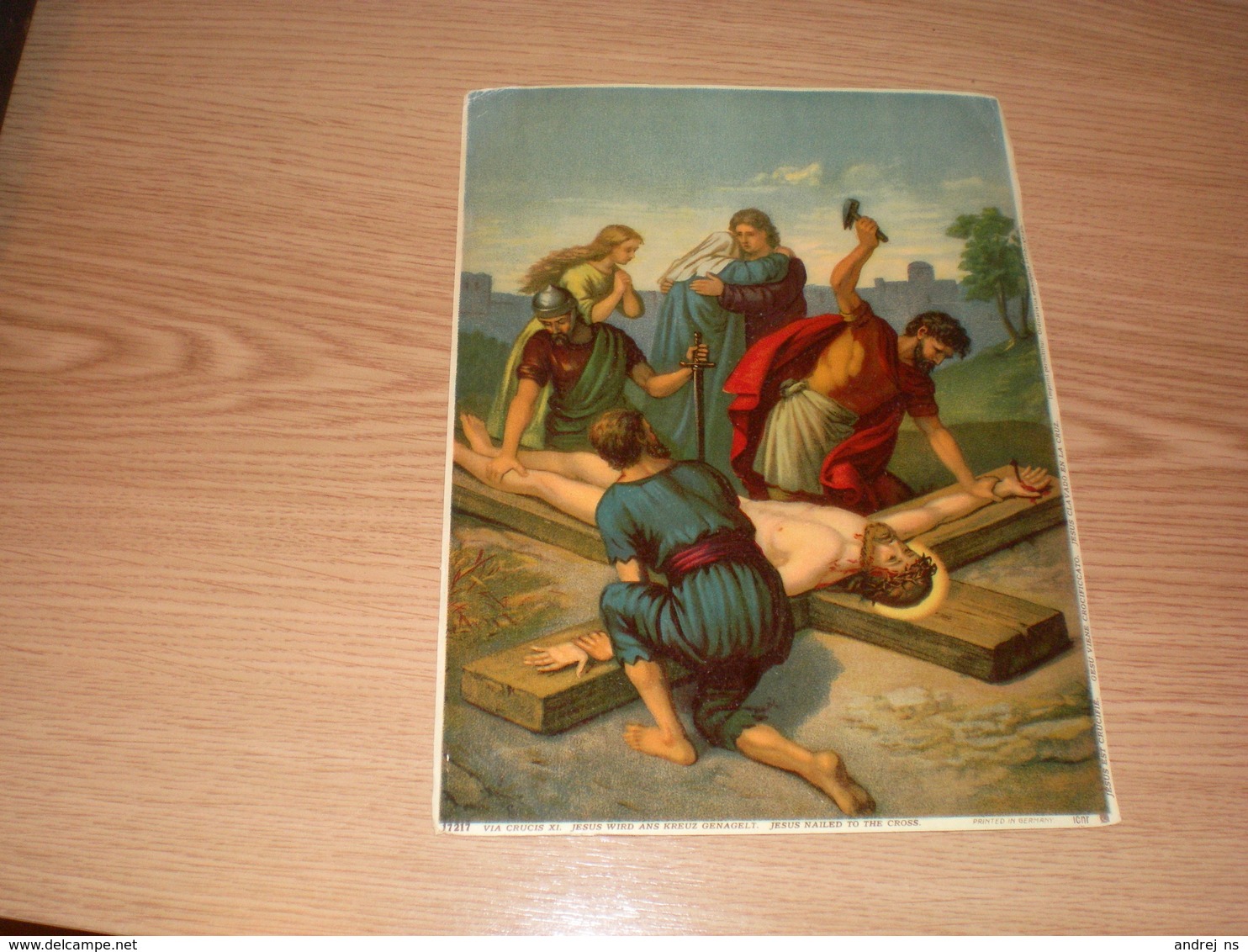 Jesus Nailed To The Cross Big Format - Images Religieuses