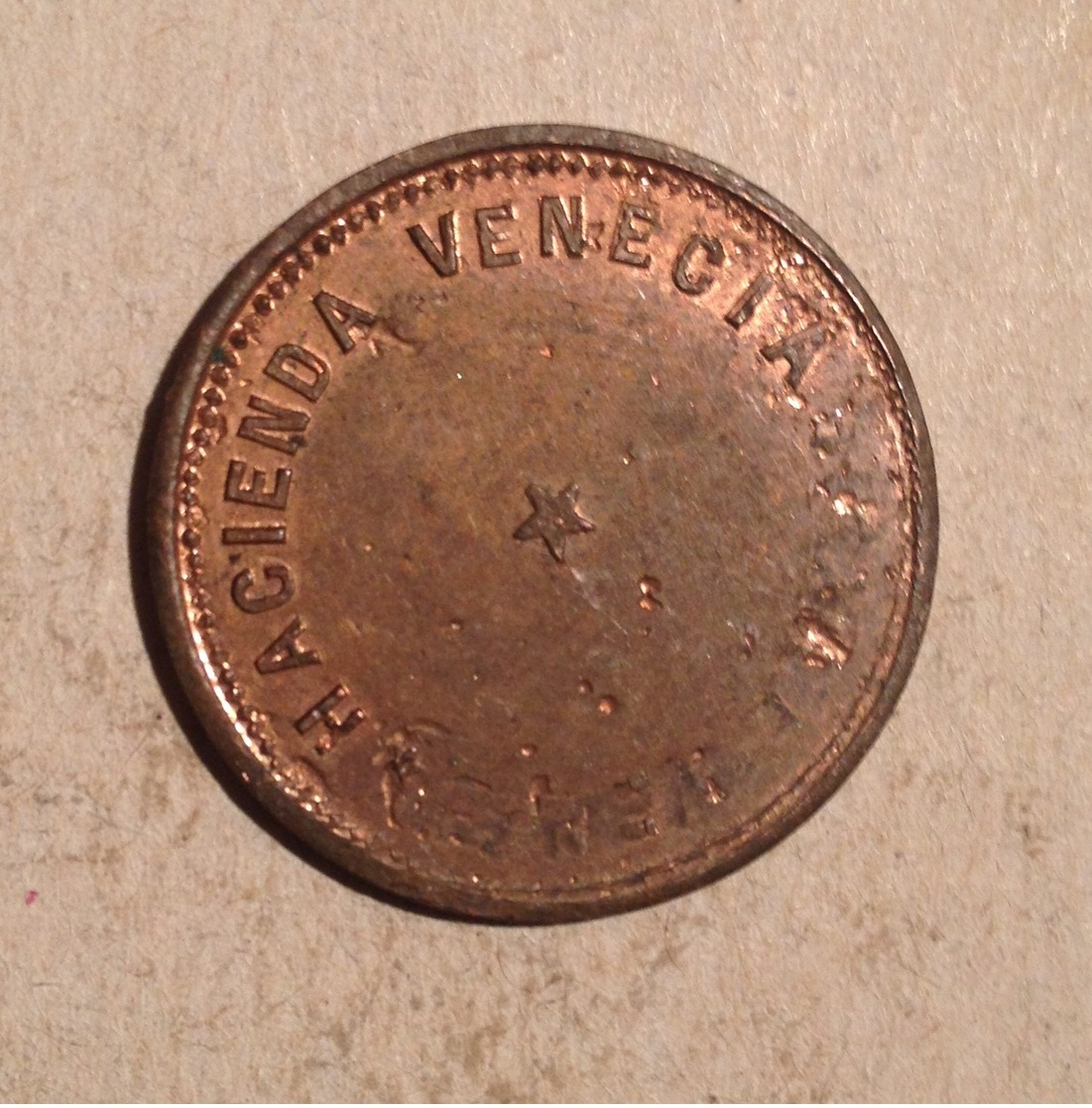 TOKEN JETON GETTONE SPAGNA HACIENDA VENECIA 20 CENTAVOS - Monetari/ Di Necessità