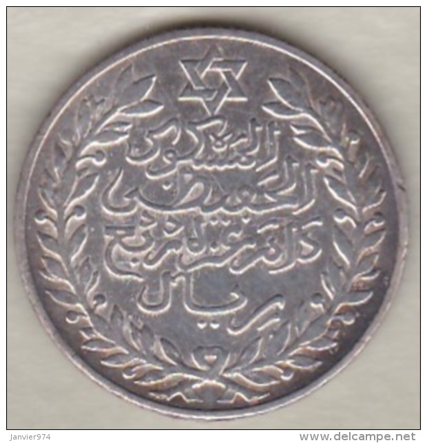 Maroc . 2 1/2 Dirhams (1/4 Rial) AH 1329 Paris, Moulay Afid I, En Argent - Maroc