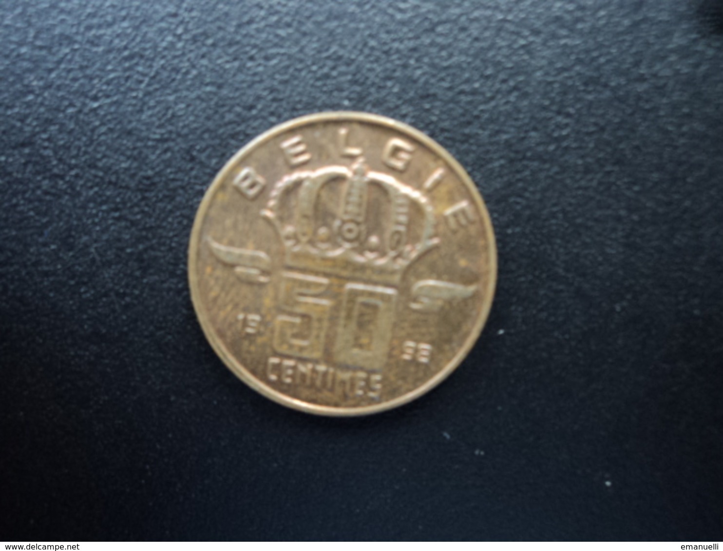 BELGIQUE : 50 CENTIMES  1998   KM 149.1   SUP - 50 Cents