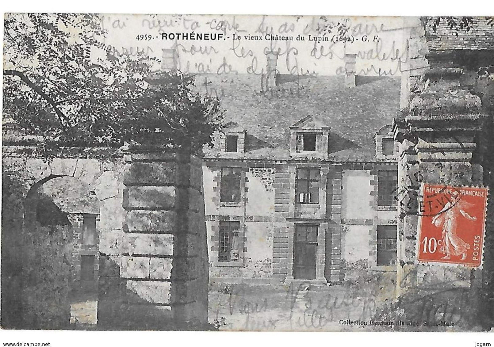 35 - ROTHÉNEUF  (ST MALO)  - Le Vieux Château Du Lupin         N - Rotheneuf