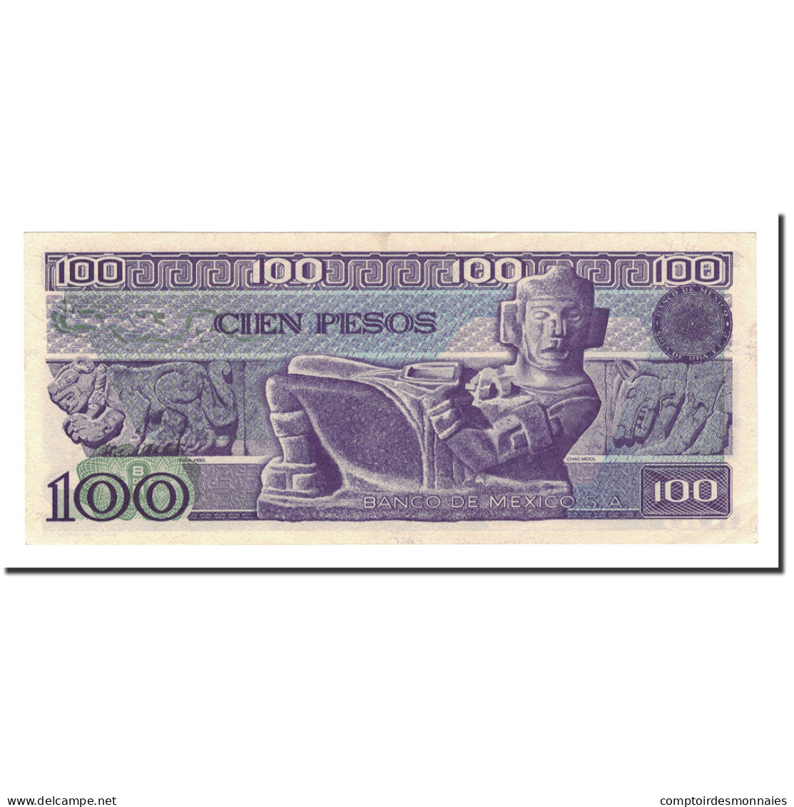 Billet, Mexique, 100 Pesos, 1981-1982, 1982-03-25, KM:74c, SPL+ - Mexique