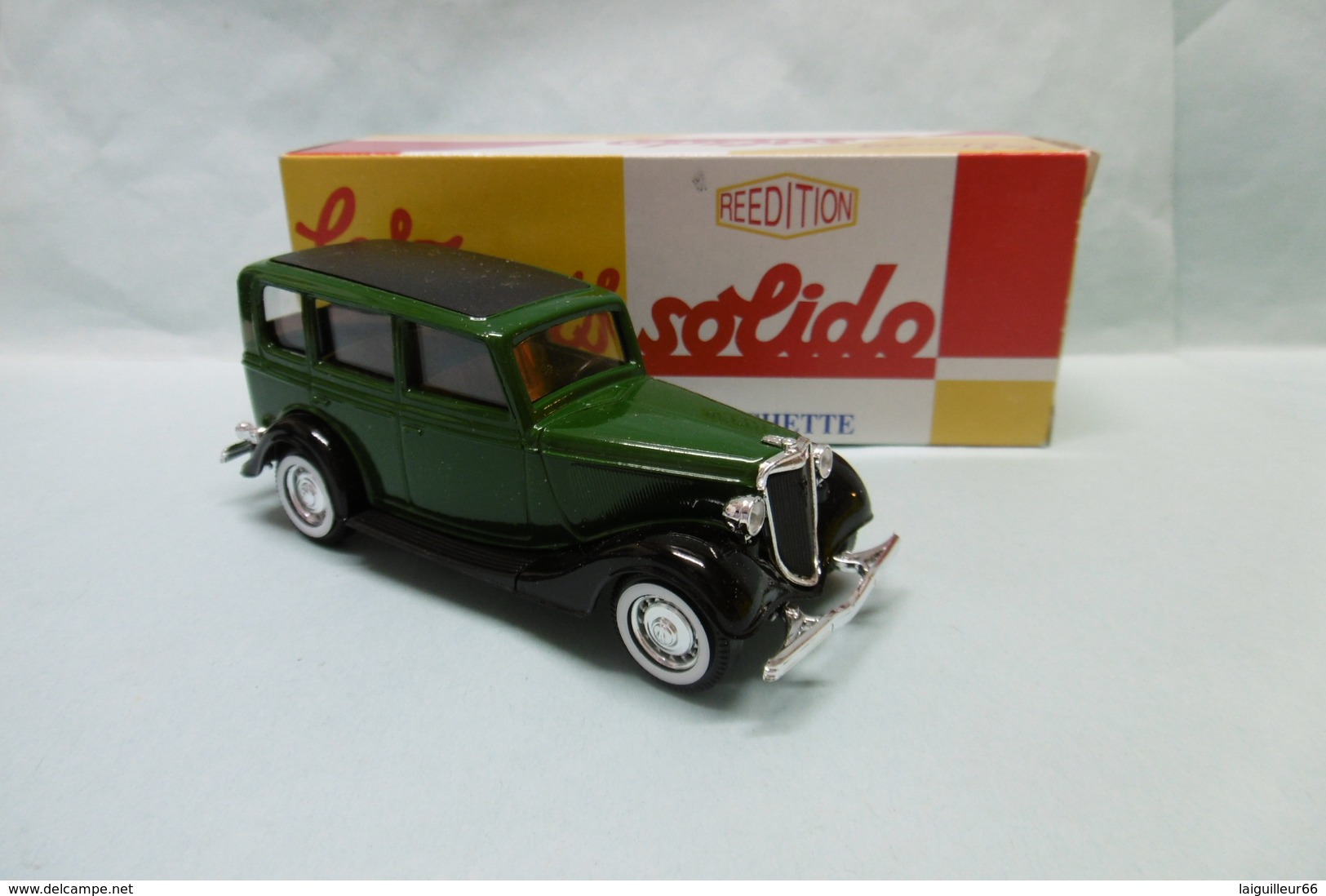Solido / Hachette - FORD V8 1936 MATFORD Vert BO 1/43 - Solido