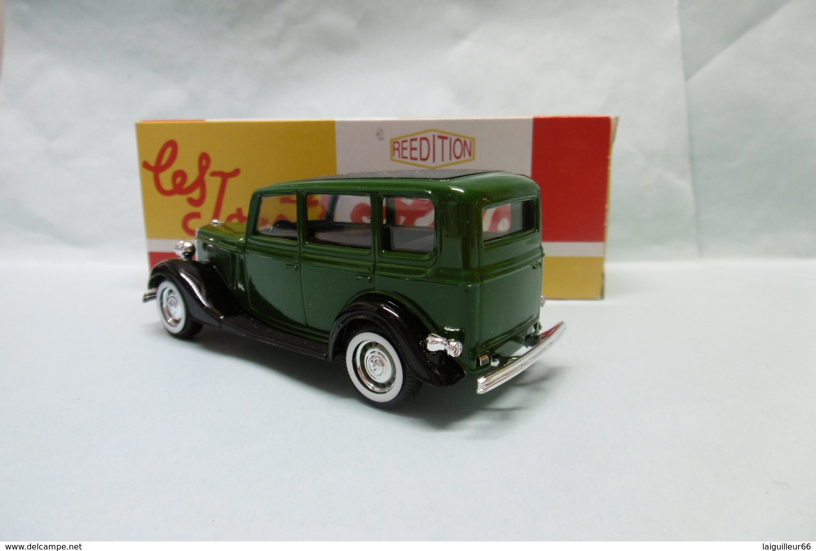 Solido / Hachette - FORD V8 1936 MATFORD Vert BO 1/43 - Solido