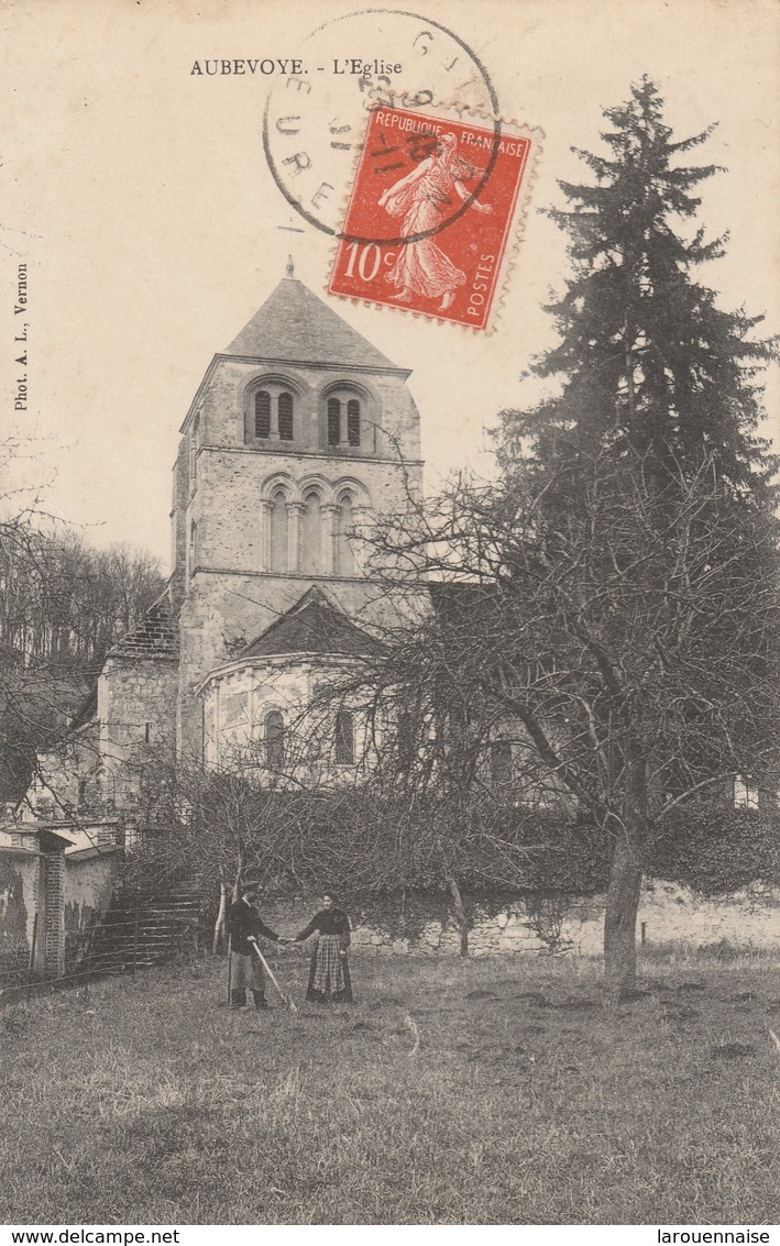 27 - AUBEVOYE - L' Eglise - Aubevoye