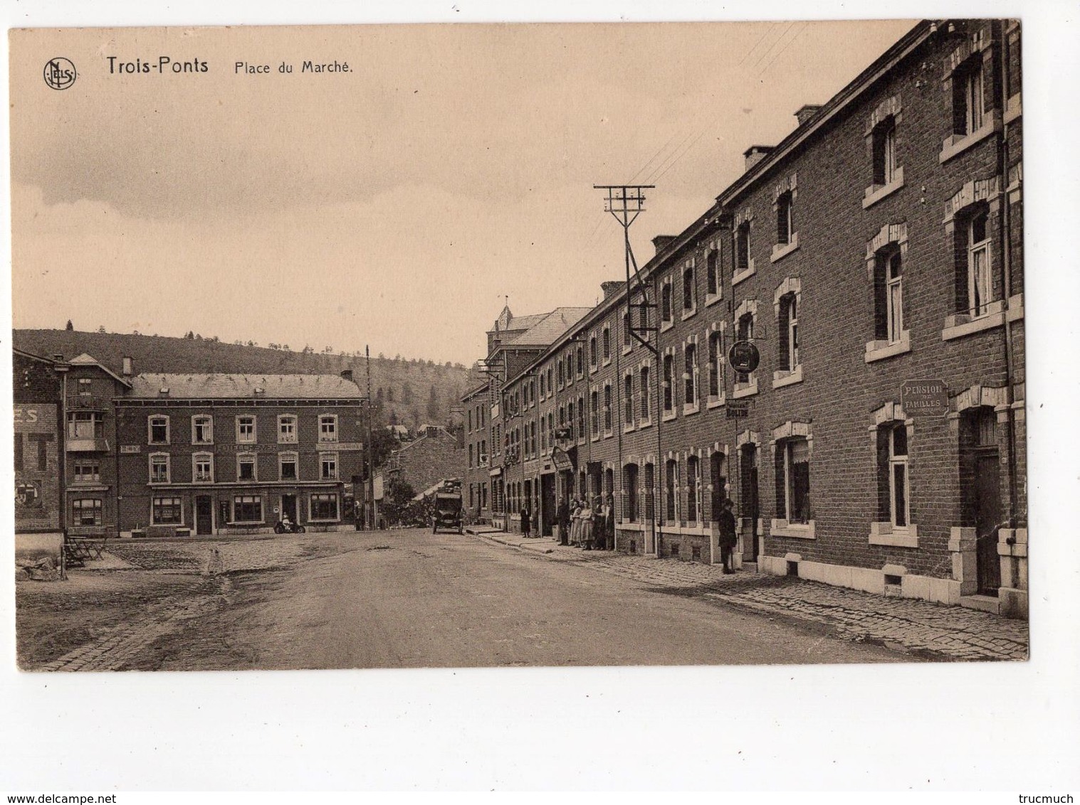 69 - TROIS - PONTS  -  Place Du Marché - Trois-Ponts