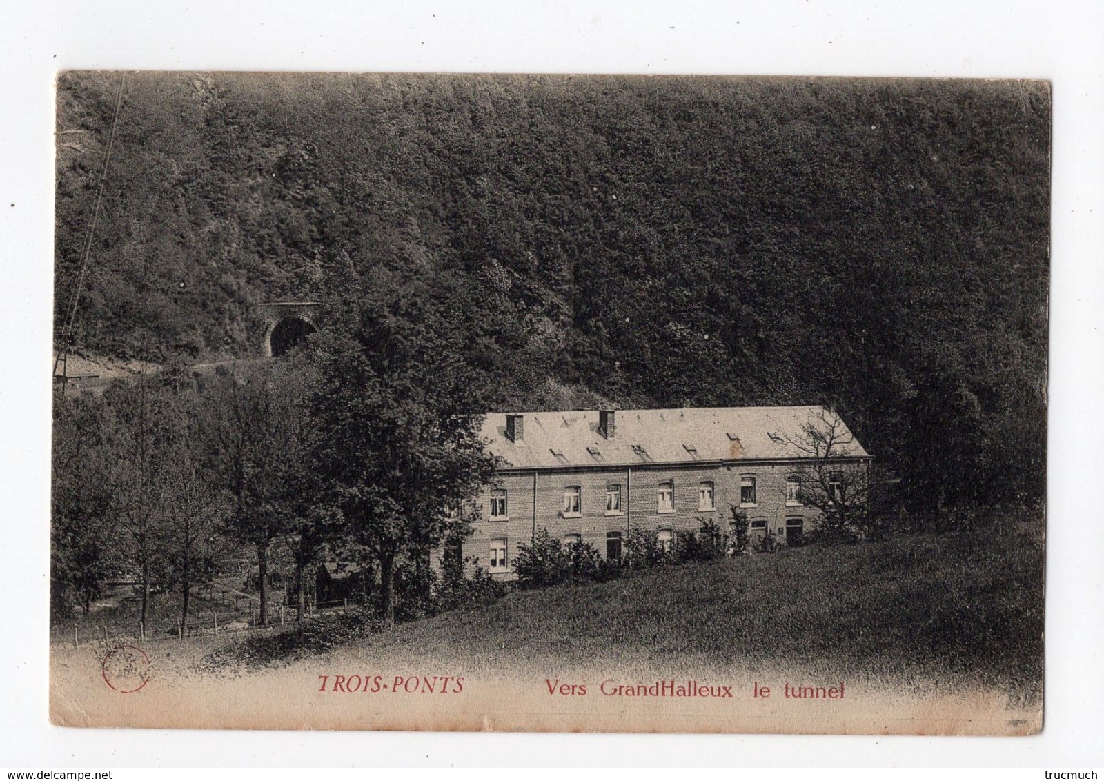 71 - TROIS - PONTS  -  Vers Grand-Halleux  Le Tunnel - Trois-Ponts