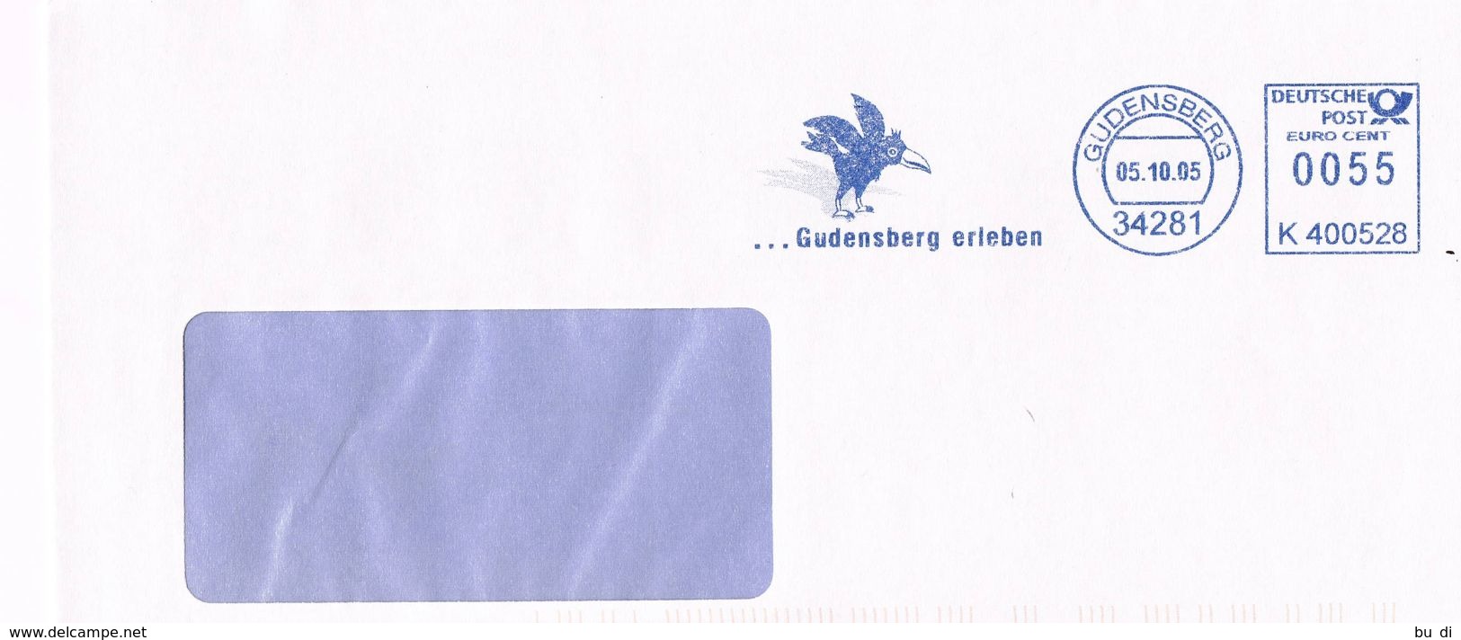 Deutschand Freistempel Gudensberg - Rabe, Raven - Meterstamp - Maschinenstempel (EMA)