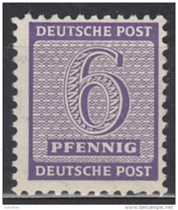 SBZ  West-Sachsen 117 A Y (?), Postfrisch **, Geprüft, Postmeistertrennung 11, Ziffern 1945 - Sonstige & Ohne Zuordnung