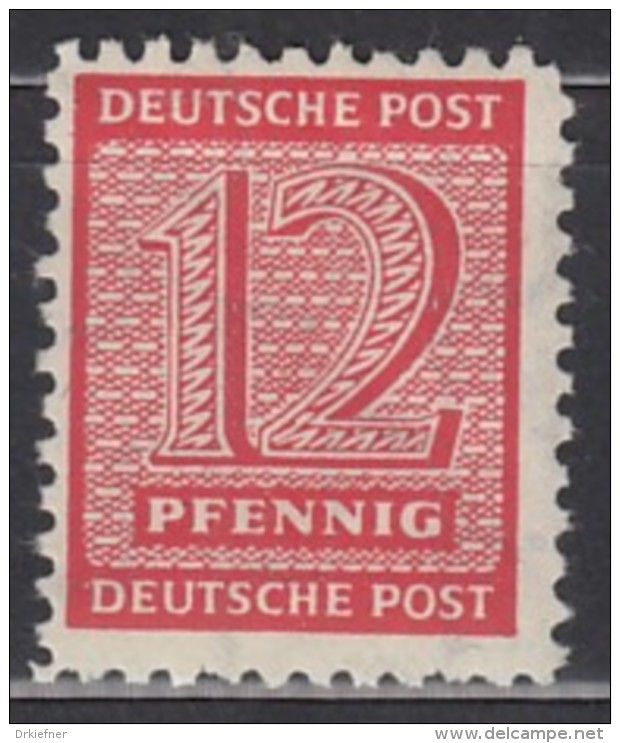 SBZ  West-Sachsen 119 A/B X (?), Postfrisch **, Geprüft, Postmeistertrennung 11, Ziffern 1945 - Sonstige & Ohne Zuordnung