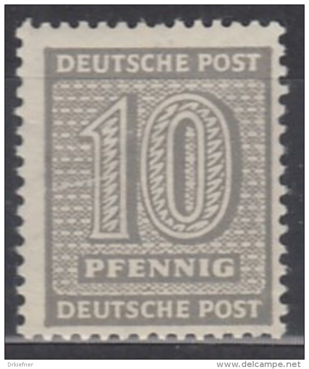 SBZ West-Sachsen 131 Y W A IV, Postfrisch **, Geprüft, Ziffern 1945 - Sonstige & Ohne Zuordnung