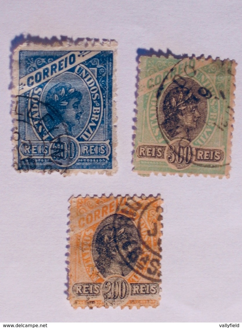 BRÉSIL 1894-1900   LOT# 6 - Usados